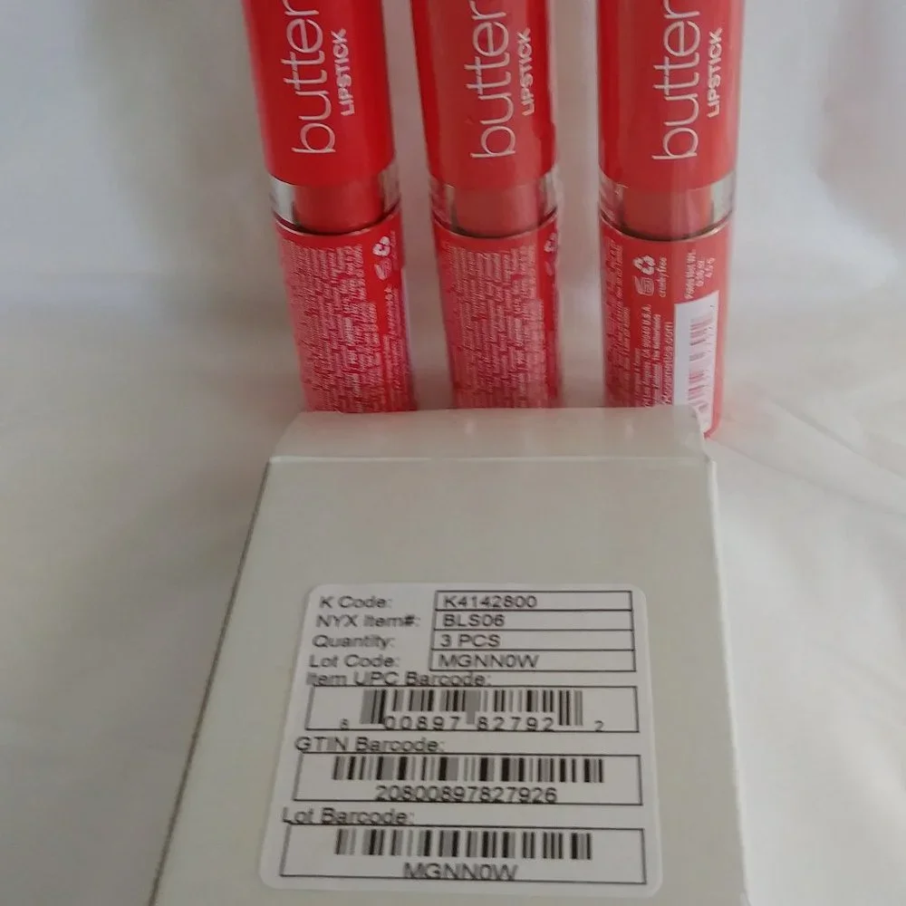 NYX butter Lipstick (3 pack)